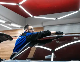 Нанесение керамики на кузов