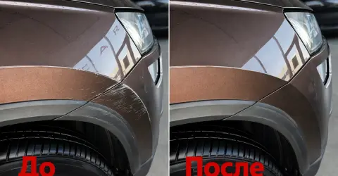 Локальная полировка царапин в СПб